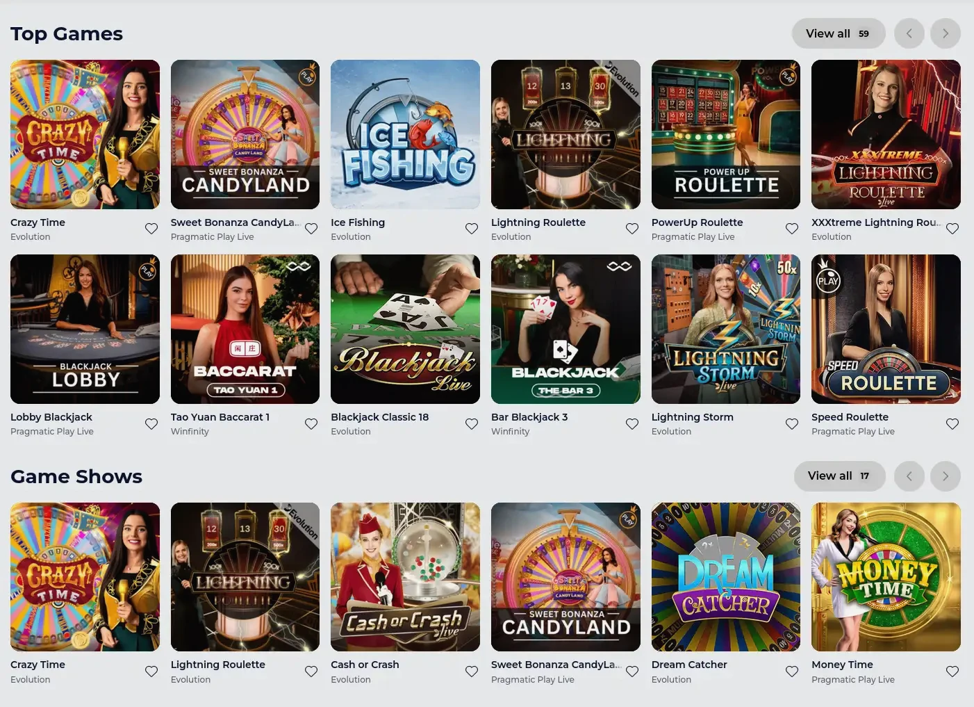 Instant Casino Spielerlebnis